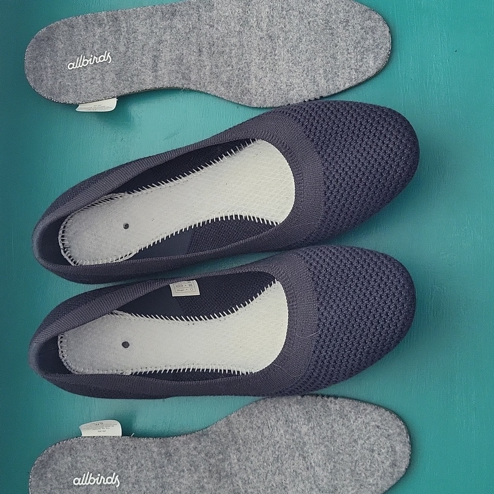 Allbirds Tree Breezers Ballet Flats - Navy - 9 - NWOT - Picture 3 of 5